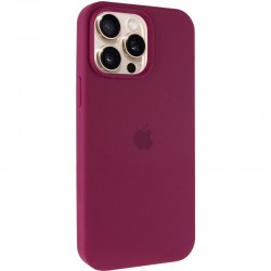 Чохол Silicone Case Full Protective (AA) для Apple iPhone 15 Pro (6.1")  Бордовий / Maroon - 00000065419_10