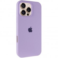 Чохол Silicone Case Full Protective (AA) для Apple iPhone 16 Pro (6.3")  Бузковий / Lilac - 00000072977_99