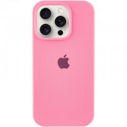Чохол Silicone Case Full Protective (AA) для Apple iPhone 16 Pro (6.3")  Рожевий / Pink - 00000072977_79