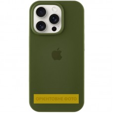 Чохол Silicone Case Full Protective (AA) для Apple iPhone 17 (6.3")  Зелений / Dark Olive - 00000081608_17