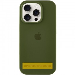 Чохол Silicone Case Full Protective (AA) для Apple iPhone 17 (6.3")  Зелений / Dark Olive - 00000081608_17