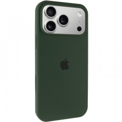 Чохол Silicone Case Full Protective (AA) для Apple iPhone 17 Pro (6.3")  Зелений / Cyprus Green - 00000081610_16