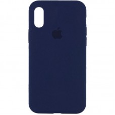Чохол Silicone Case Full Protective (AA) для Apple iPhone XR (6.1")  Синій / Deep navy - 00000034365_73
