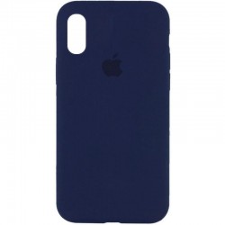 Чохол Silicone Case Full Protective (AA) для Apple iPhone XR (6.1")  Синій / Deep navy - 00000034365_73