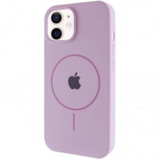 Чохол Silicone Case Full Protective (AA) with MagSafe для Apple iPhone 11 (6.1")  Бузковий / Lilac - 00000076423_29