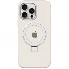 Чохол Silicone Case Full Protective with Ring для Apple iPhone 16 Pro Max (6.9")  White - 00000078473_7