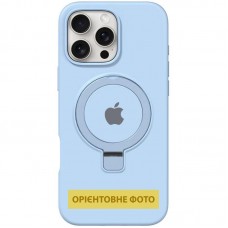 Чохол Silicone Case Full Protective with Ring для Apple iPhone 16e (6.1")  Blue - 00000078474_1