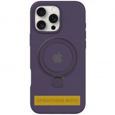 Чохол Silicone Case Full Protective with Ring для Apple iPhone 16e (6.1")  Purple - 00000078474_5