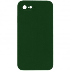 Чохол Silicone Case Square Full Camera Protective (AA) NOLOGO для Apple iPhone 7/8/SE (2020) (4.7")  Зелений / Army green - 00000072149_8