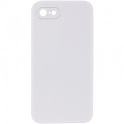 Чохол Silicone Case Square Full Camera Protective (AA) NOLOGO для Apple iPhone 7/8/SE (2020) (4.7")  Білий / White - 00000072149_2