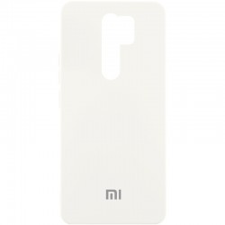 Чохол Silicone Cover Lakshmi (AAA) with Logo для Xiaomi Redmi Note 8 Pro  Білий / White - 00000085733_1