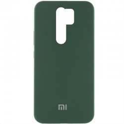 Чохол Silicone Cover Lakshmi (AAA) with Logo для Xiaomi Redmi Note 8 Pro  Зелений / Cyprus Green - 00000085733_5