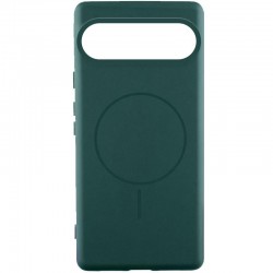 Чохол Silicone Cover Lakshmi (AA) with MagFit для Google Pixel 10 Pro XL  Зелений / Dark green - 00000085392_2
