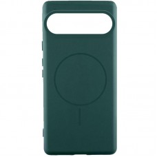 Чохол Silicone Cover Lakshmi (AA) with MagFit для Google Pixel 10 / 10 Pro  Зелений / Dark green - 00000085391_2
