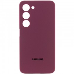 Чохол Silicone Cover Lakshmi Full Camera (AAA) для Samsung Galaxy A05s  Бордовий / Plum - 00000072525_1