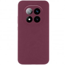 Чохол Silicone Cover Lakshmi Full Camera (AAA) для Xiaomi Redmi Note 15 Pro+ 5G  Бордовий / Plum - 00000085722_2