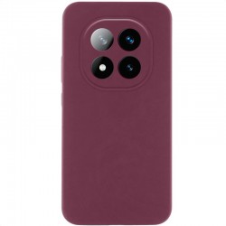 Чохол Silicone Cover Lakshmi Full Camera (AAA) для Xiaomi Redmi Note 15 Pro+ 5G  Бордовий / Plum - 00000085722_2