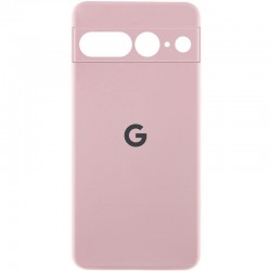 Чохол Silicone Cover Lakshmi Full Camera (AAA) with Logo для Google Pixel 7 Pro  Рожевий / Pink Sand - 00000072121_7