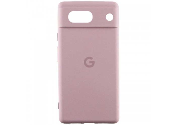 Чохол Silicone Cover Lakshmi Full Camera (AAA) with Logo для Google Pixel 7a