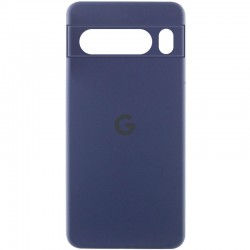 Чохол Silicone Cover Lakshmi Full Camera (AAA) with Logo для Google Pixel 8 Pro  Темно-синій / Midnight blue - 00000072124_10