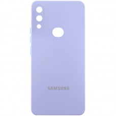 Чохол Silicone Cover Lakshmi Full Camera (AAA) with Logo для Samsung Galaxy A10s  Бузковий / Dasheen - 00000085727_11