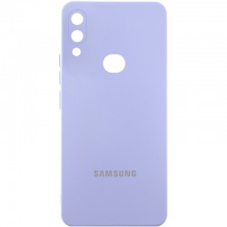 Чохол Silicone Cover Lakshmi Full Camera (AAA) with Logo для Samsung Galaxy A10s  Бузковий / Dasheen - 00000085727_11