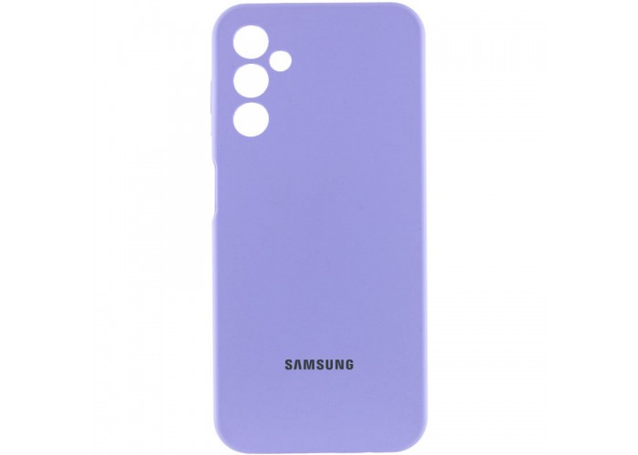 Чохол Silicone Cover Lakshmi Full Camera (AAA) with Logo для Samsung Galaxy A24 4G