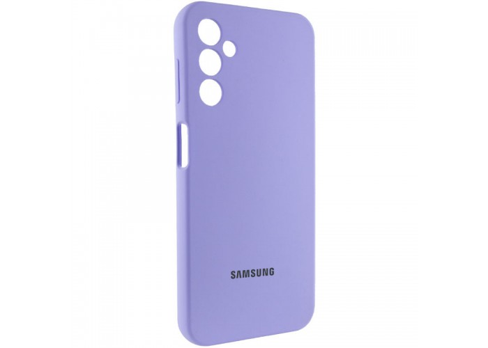 Чохол Silicone Cover Lakshmi Full Camera (AAA) with Logo для Samsung Galaxy A24 4G