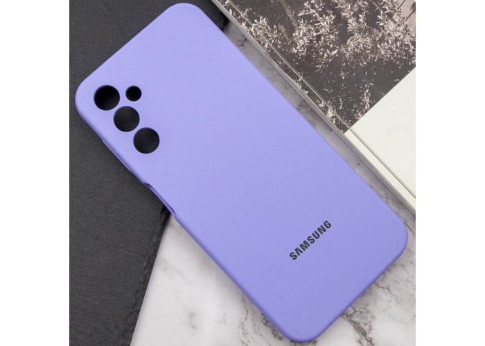 Чохол Silicone Cover Lakshmi Full Camera (AAA) with Logo для Samsung Galaxy A24 4G