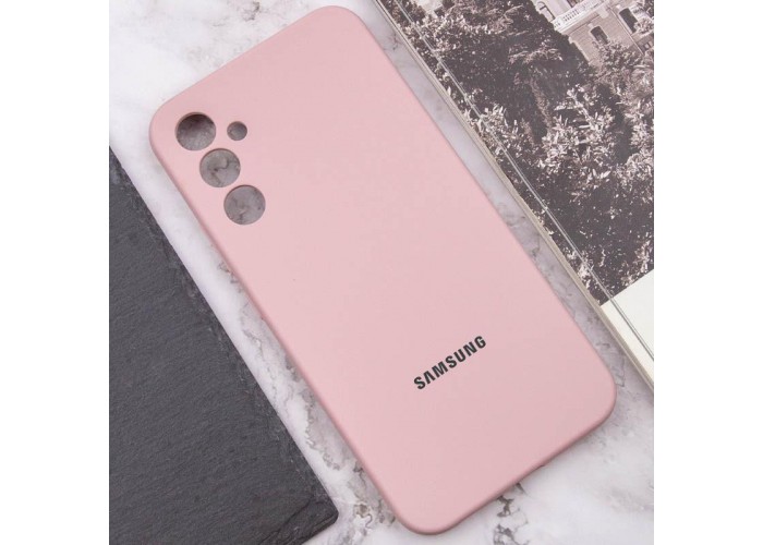 Чохол Silicone Cover Lakshmi Full Camera (AAA) with Logo для Samsung Galaxy A34 5G