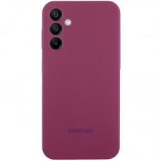 Чохол Silicone Cover Lakshmi Full Camera (AAA) with Logo для Samsung Galaxy S24+  Бордовий / Plum - 00000072129_1