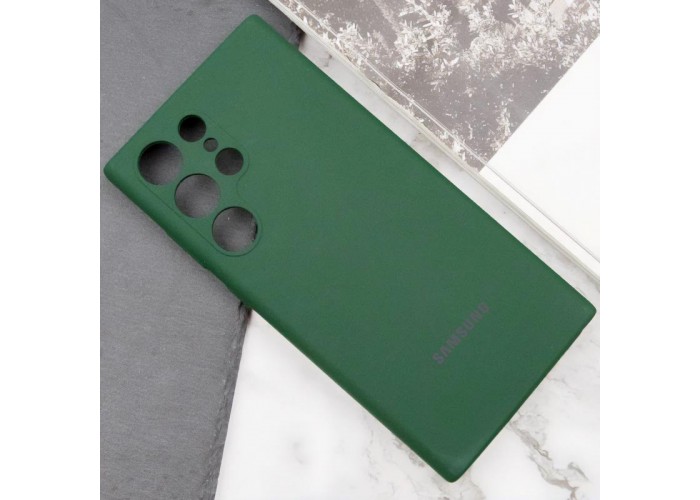 Чохол Silicone Cover Lakshmi Full Camera (AAA) with Logo для Samsung Galaxy S25 Ultra