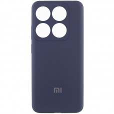 Чохол Silicone Cover Lakshmi Full Camera (AAA) with Logo для Xiaomi 14T  Темно-синій / Midnight blue - 00000079772_8