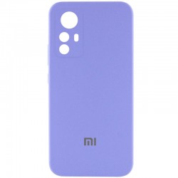 Чохол Silicone Cover Lakshmi Full Camera (AAA) with Logo для Xiaomi Redmi Note 12S  Бузковий / Dasheen - 00000071866_6