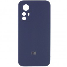 Чохол Silicone Cover Lakshmi Full Camera (AAA) with Logo для Xiaomi Redmi Note 12S  Темно-синій / Midnight blue - 00000071866_7
