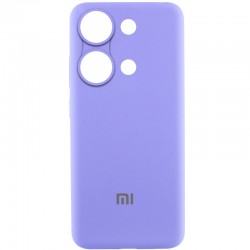 Чохол Silicone Cover Lakshmi Full Camera (AAA) with Logo для Xiaomi Redmi Note 13 Pro 4G  Бузковий / Dasheen - 00000071867_6