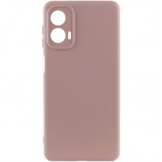 Чохол Silicone Cover Lakshmi Full Camera (AA) для Motorola Moto G24  Рожевий / Pink Sand - 00000072630_8
