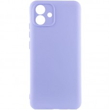 Чохол Silicone Cover Lakshmi Full Camera (AA) для Samsung Galaxy A04e  Бузковий / Dasheen - 00000074225_13