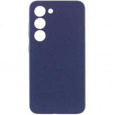 Чохол Silicone Cover Lakshmi Full Camera (AA) для Samsung Galaxy S23  Синій / Midnight Blue - 00000074231_12