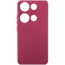 Чохол Silicone Cover Lakshmi Full Camera (AA) для Xiaomi Redmi Note 14S  Бордовий / Marsala - 00000079130_1