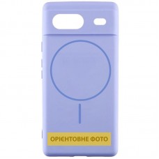 Чохол Silicone Cover Lakshmi Full Camera (AA) with MagFit для Google Pixel 8a  Бузковий / Dasheen - 00000078224_6