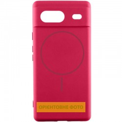 Чохол Silicone Cover Lakshmi Full Camera (AA) with MagFit для Google Pixel 9a  Червоний / Rose Red - 00000080422_3