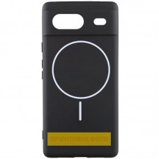 Чохол Silicone Cover Lakshmi Full Camera (AA) with Magnetic Fit для Google Pixel 7a  Чорний / Black - 00000078221_7