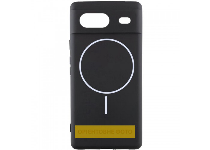 Чохол Silicone Cover Lakshmi Full Camera (AA) with Magnetic Fit для Google Pixel 7a