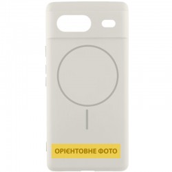 Чохол Silicone Cover Lakshmi Full Camera (AA) with MagFit для Google Pixel 9a  Білий / White - 00000080422_1