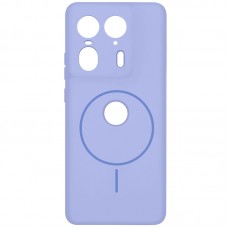 Чохол Silicone Cover Lakshmi Full Camera (AA) with MagFit для Motorola Edge 50 Ultra  Бузковий / Dasheen - 00000078229_6