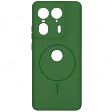 Чохол Silicone Cover Lakshmi Full Camera (AA) with MagFit для Motorola Edge 50 Ultra  Зелений / Dark green - 00000078229_2