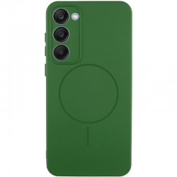Чохол Silicone Cover Lakshmi Full Camera (AA) with Magnetic Fit для Xiaomi Redmi 15 (Global)  Зелений / Dark green - 00000086368_2