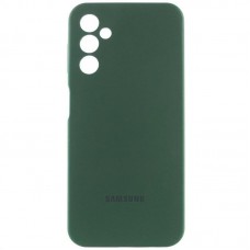 Чохол Silicone Cover Lakshmi Full Camera (AA) with logo для Samsung Galaxy A16 4G/5G  Зелений / Dark green - 00000078177_3