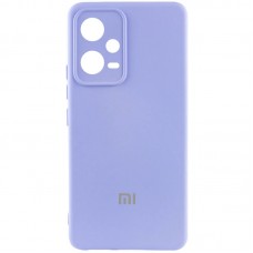 Чохол Silicone Cover Lakshmi Full Camera (AA) with logo для Xiaomi Poco X5 5G / Note 12 5G  Бузковий / Dasheen - 00000078190_6